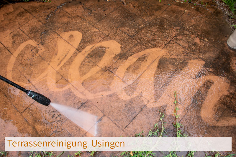Terrassenreinigung